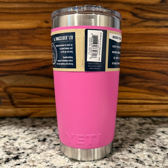 NWT Yeti Wildflower Fuchsia Rambler 20oz Tumbler - Picture 2 of 5